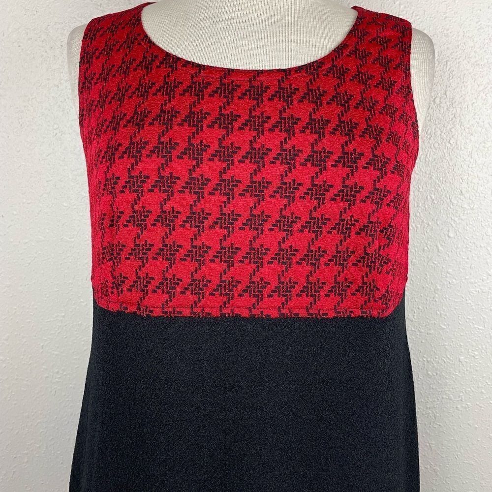 EUC Coldwater Creek Womens Red/Black Maxi Dress and Matching Jacket Size 6P - Picture 6 of 10